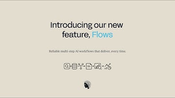Flows: multistep AI workflows at the click of a button