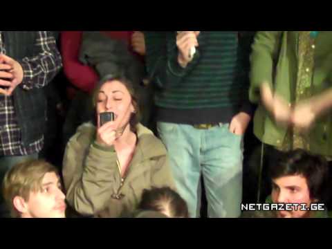 პაპავას საუბარი სტუდენტებთან