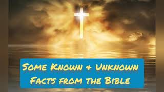 Bible Facts about Jesus , Abraham , Canaan , \& More ...
