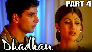 Dhadkan (2000) Part 4 - Bollywood Romantic Full Movie l Akshay Kumar, Sunil Shetty Shilpa Shetty screenshot 2