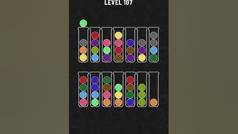 Ball Sort Puzzle Walkthrough Gameplay - Level 107