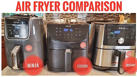 AIR FRYER Comparision NINJA, COSORI, & INSTANT POT Which Air Fryer is the Best?