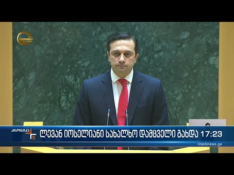 ლევან იოსელიანი სახალხო დამცველი გახდა