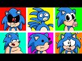 SONIC THE HEDGEHOG CRAZY CHARACTERS