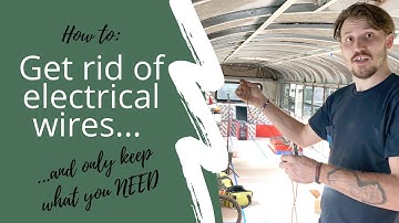 Skoolie Electrical Wiring Removal - School Bus Conversion - Skoolie - VIDEO