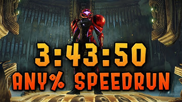 WR Any% Speedrun 3:43:50 (RTA) / 3:09 (IGT) - Metroid Prime 4: Beyond