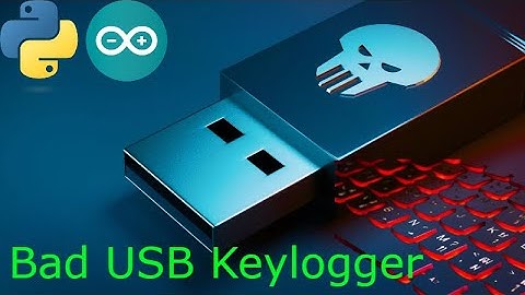 Bad USB Keylogger with Python and Arduino (Attiny85)