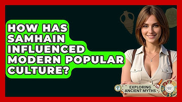 How Has Samhain Influenced Modern Popular Culture? - Exploring Ancient Myths