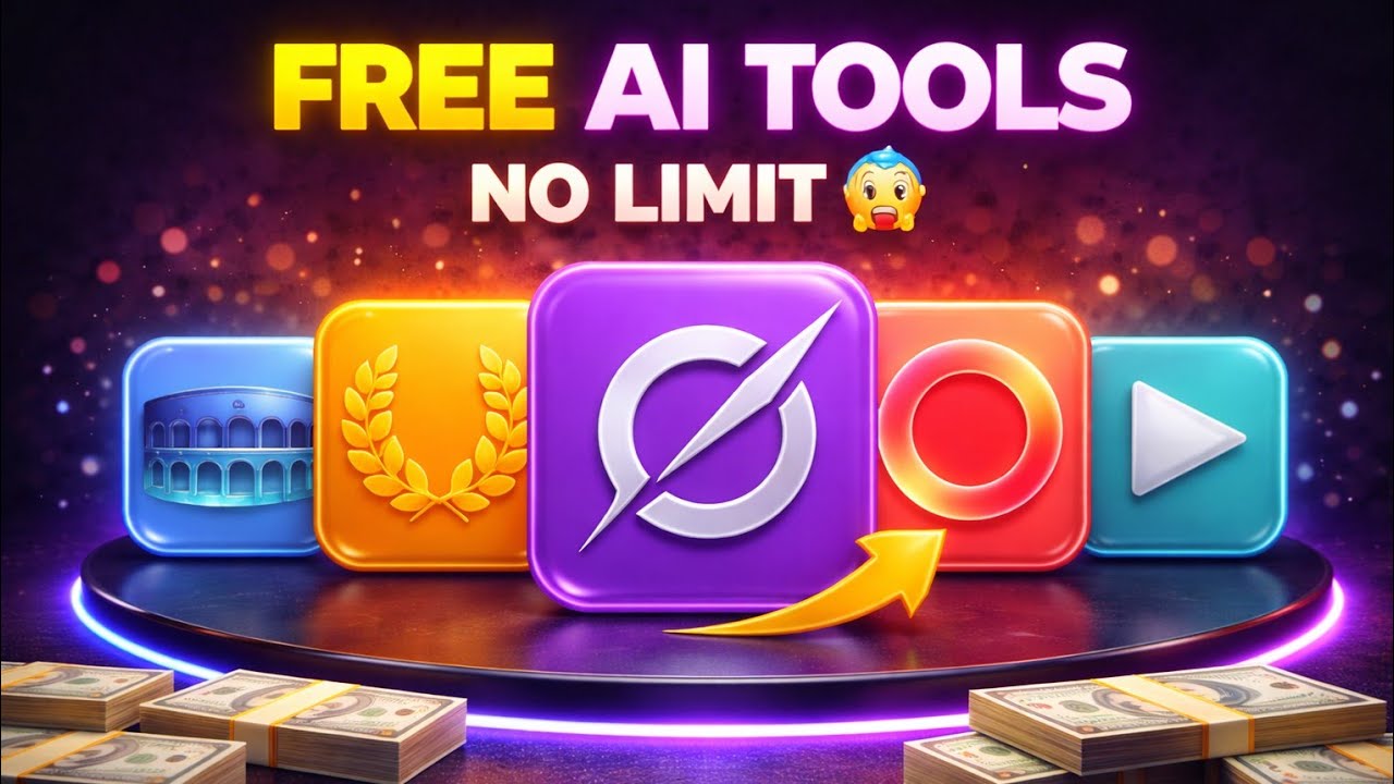 Top 5 FREE AI Video Generators 2026 ⚡ No Watermark, No Limits | Text to ...