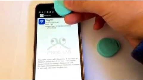 【iFrogLab】 iBeacon Android APP Demo