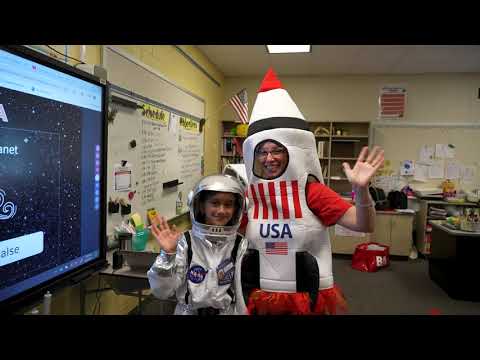 Chris Yung Elementary students explored the Solar System during this year's Camp STEAM.Students at Chris Yung Elementary School recently participated in an engaging, all-day Camp STEAM with a space mission theme, featuring activities like engineering challenges with Straw Rockets and designing mission patches. The event aimed to spark excitement and interest in science, technology, engineering, arts, and math subjects, fostering critical thinking, problem-solving skills, and creativity. Highlights included a visit to the planetarium and learning about NASA careers, with students expressing their enjoyment and newfound curiosity about space. Chris Yung Elementary School takes students on a space mission