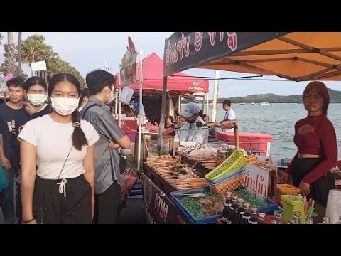 Open Market Sundays at Sunset Sattahip Thailand #food #travel #beautiful #thailand