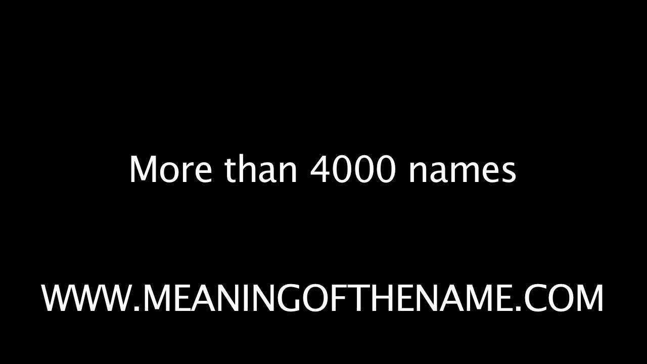 Meaning of hebrew names. Hebrew name meaning.