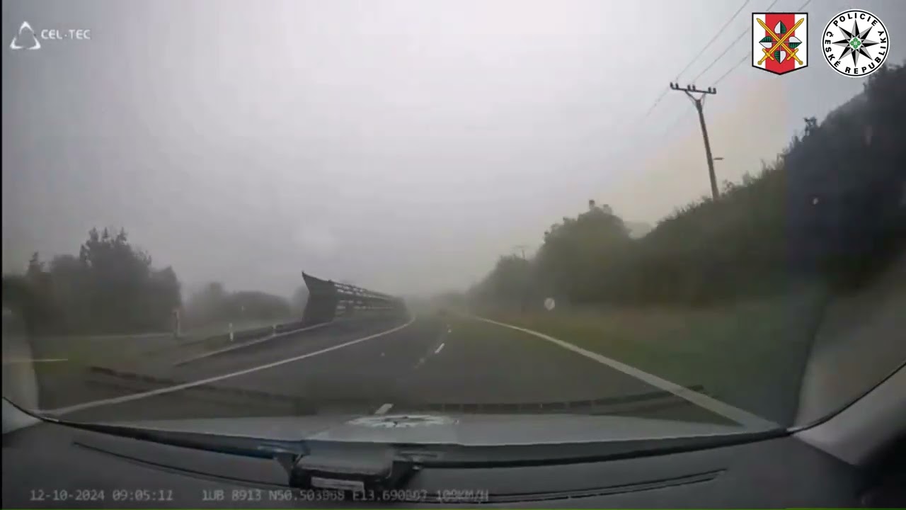 Policie ČR: Pronásledování vozidla na Mostecku