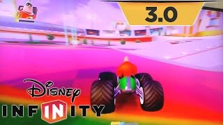 Disney Infinity 3.0 Toy Box Speedway "sugar Rush" Track & Hub World Upgrades