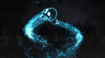 3D Particle Logo Animation