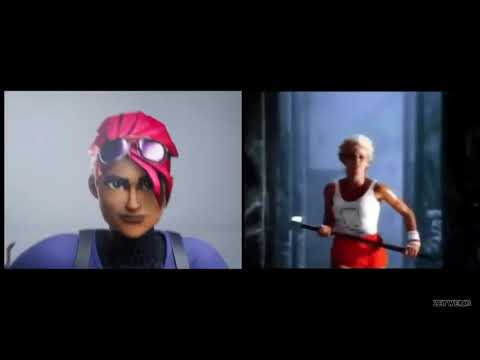 APPLE Nineteen Eighty FOUR VS EPIC GAMES Nineteen Eighty Fortnite SIDE BY SIDE COMPARISON VIDEO!