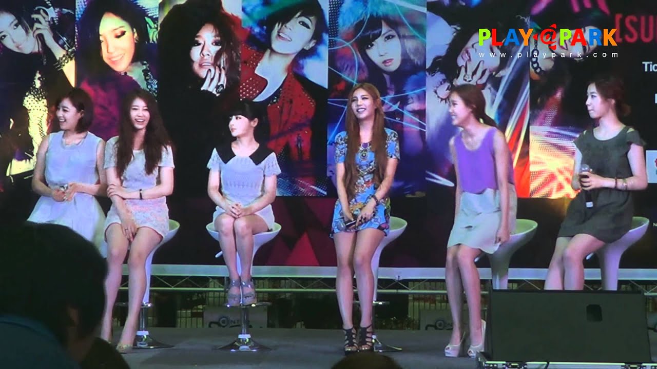 [PP Music] T-ara Press Con. 1st Lovey Dovey Roly Poly Live in Bangkok