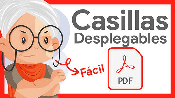 📂 CREA un MENÚ DESPLEGABLE en un PDF✔️ Cómo convertir un PDF en FORMULARIO EDITABLE con ACROBAT DC
