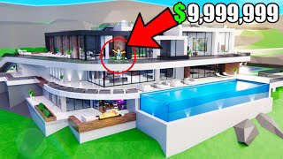 I Built A LUXURY BEACH HOUSE In MANSION TYCOON!