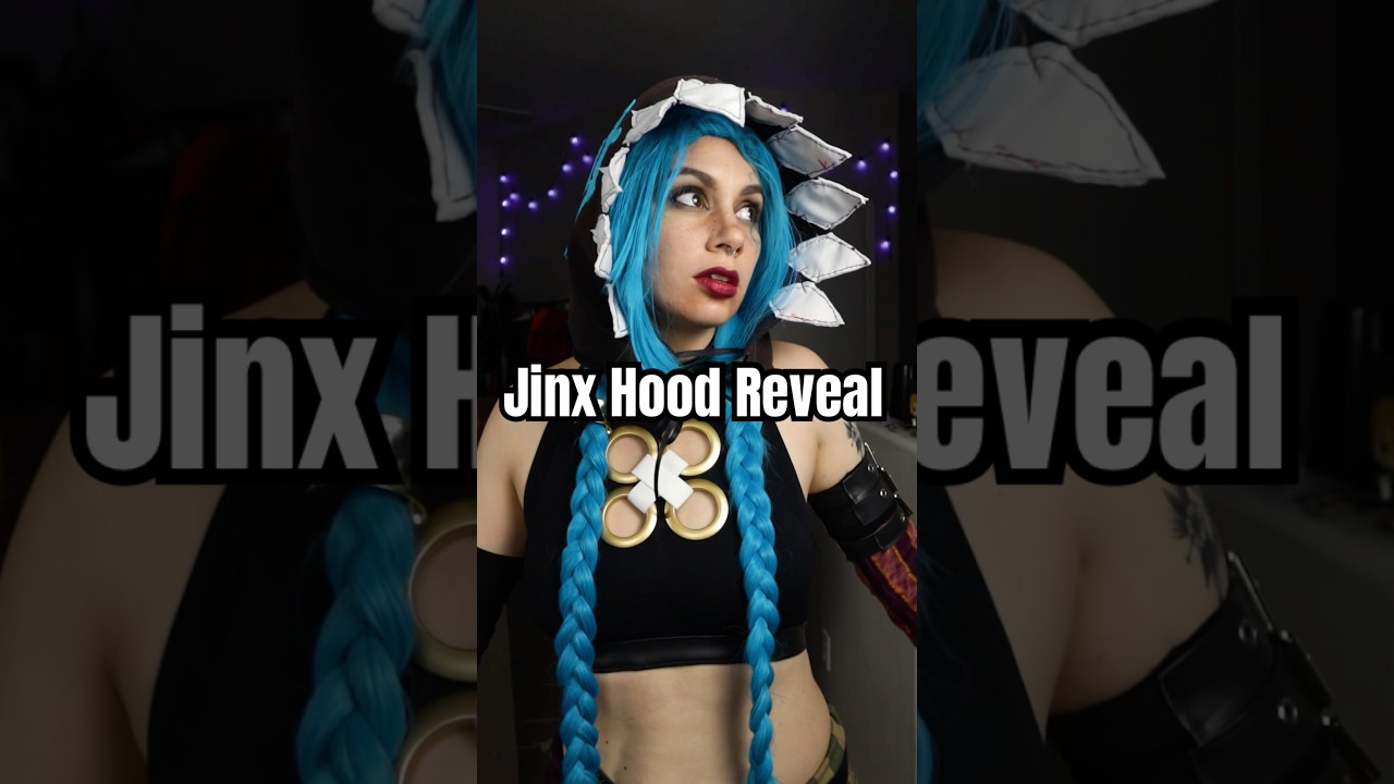 ⚠️ cosplay transition incoming ⚠️ #cosplayer #diycosplay #jinxarcaneedit
