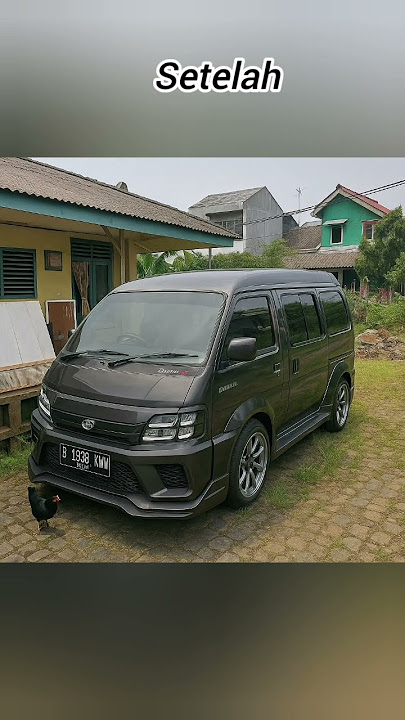 Daihatsu Zebra modif lampu modern