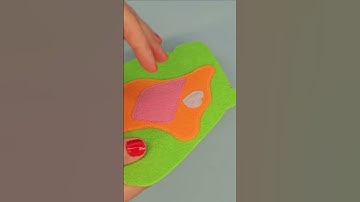 DIY Felt Kitchen Doll House #diy #dollhouse #feltcraft #kitchen #quietbook #pattern #tutorial