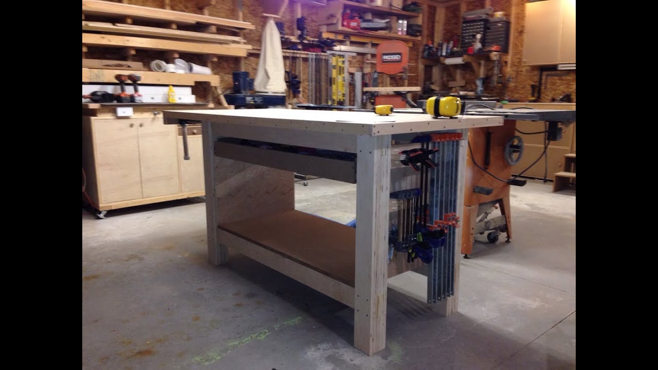 affordable quality workbench! - YouTube