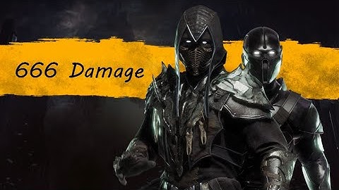 Rare Noob Saibot 666 damage combo