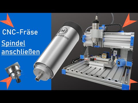 CNC Fräse Eigenbau - Spindeln anschließen