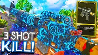 the NEW ACE! Black Ops 4 M16 DLC WEAPON... ONE BURST CLASS SETUP! (PS4 BO4 1.22 Update)