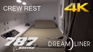 Where do Pilots sleep on the Boeing 787 Dreamliner?