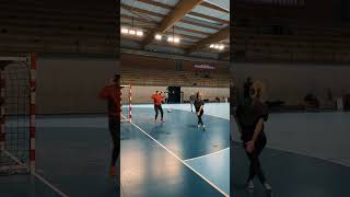 Handball Right wing shot #workout #handball