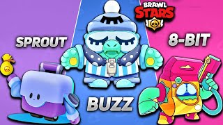 New Skin idea's for Buzz, 8-bit, Sprout and More Brawl Stars || Brawl Stars skin idea Ep 26