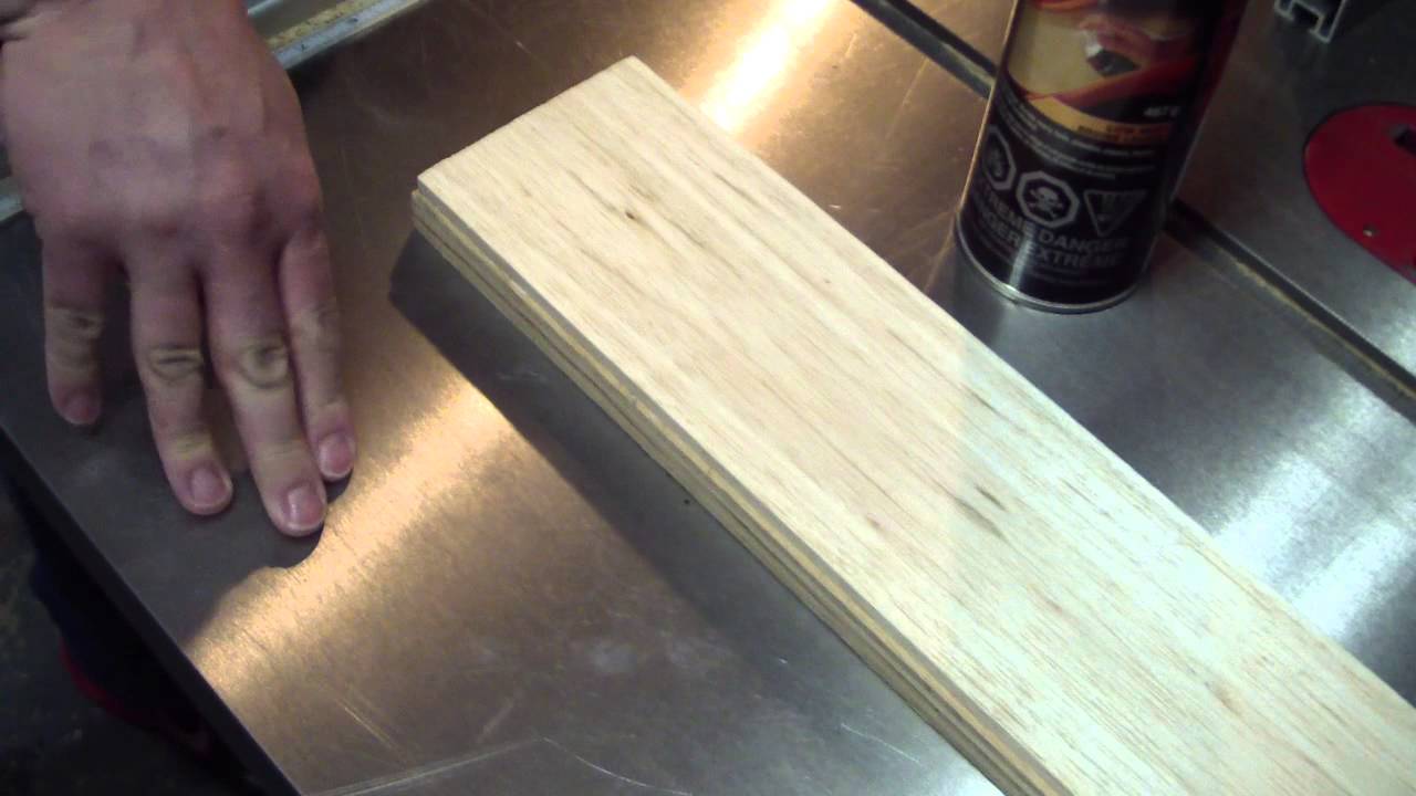 Making a balsa strop - YouTube