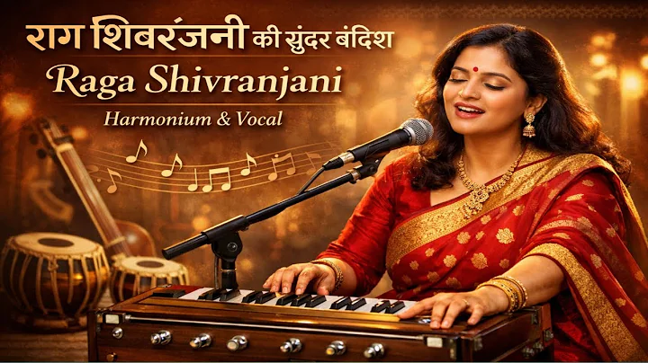 राग शिवरंजनी की सुंदर बंदिश | Shivranjani Raag | Harmonium & Vocal | Classical Music