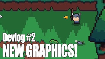 NEW GRAPHICS for my game! - Roguelike Devlog #2