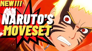 A Quick Look At Baryon Mode Naruto's Moveset In Naruto Storm Connections!