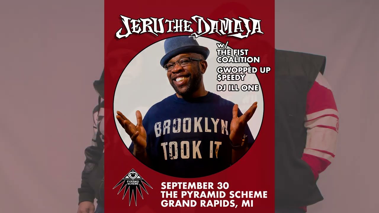 Obejrzyj SEPTEMBER 30th 2026 Show @JerutheDamaja1 x @FistCoalition at @pyramidschemegr Promotional Video w YouTube Obejrzyj SEPTEMBER 30th 2026 Show @JerutheDamaja1 x @FistCoalition at @pyramidschemegr Promotional Video w YouTube