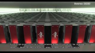 Automotive Aerodynamics Simulation Using a Supercomputer #ipnexus