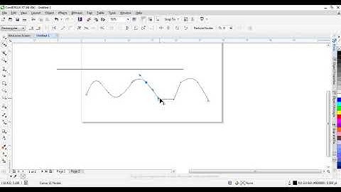 Using Pen and Polyline Tools