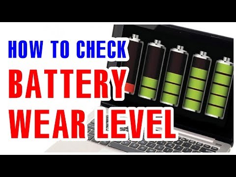 How to check Battery Wear Level on Laptop