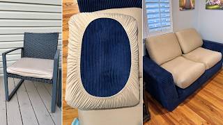 New Patio Cushions in an Instant | Newwiee Waterproof Cushion Covers Review