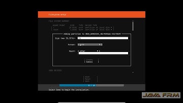 Manual Partitioning of HardDisk in Ubuntu Server 19.04 in VirtualBox 6.0 for Beginners