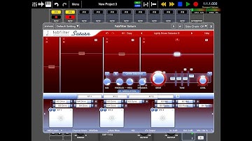 Auria PRO - FabFilter SATURN - Demo with a Real Guitar - Demo for the iPad