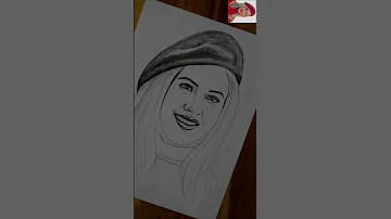 My Pencil Drawing Process From Start To Finish Portrait Charcoaldrawing Drawing Art Shorts 