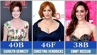 Bra Size of Famous Celebrities Revealed | Glam Clash Beauty Comparison