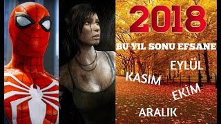 2018 Bitmeden Bizi Bekleyen 10 Muhteşem Oyun Ps4 & Xbox One