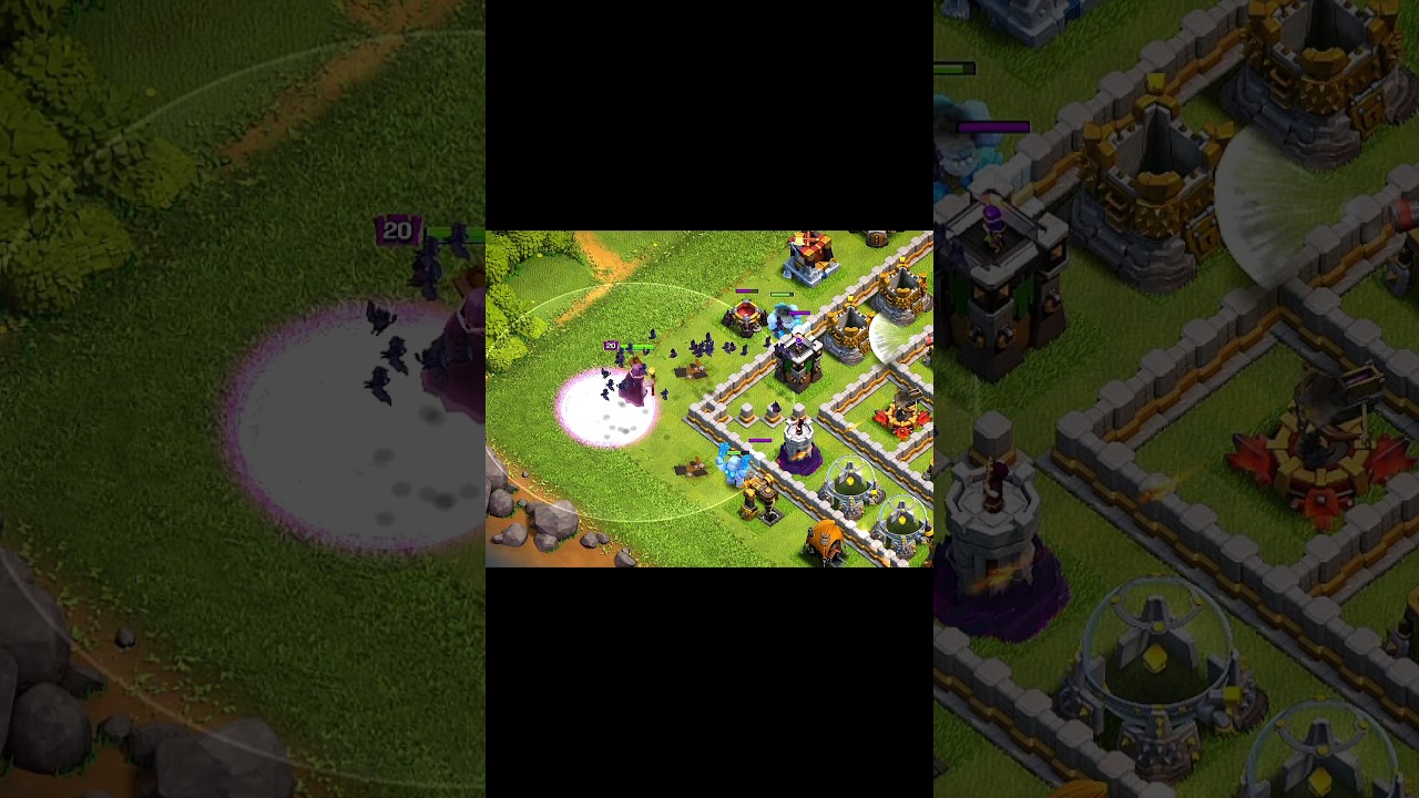 Town Hall 11 Max Base Bat Spell Attack strategy 😱🔥