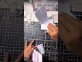 Mini Paper Bag Tutorial Using Fabric #minijournal #tutorial #diy
